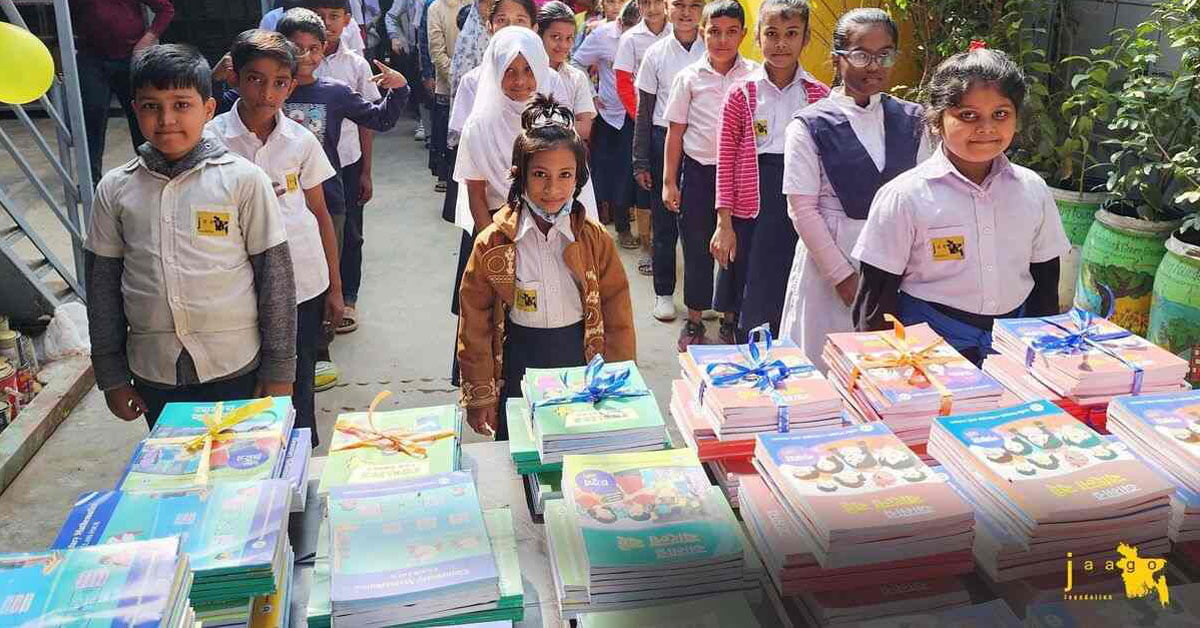 New Book Distribution Programme at JAAGO Foundation
